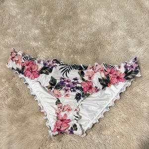 Floral Shade & Shore Ruffle Bikini Bottom